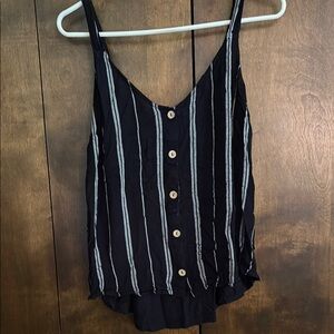 Maurices Black and Blue Sleeveless Camisole